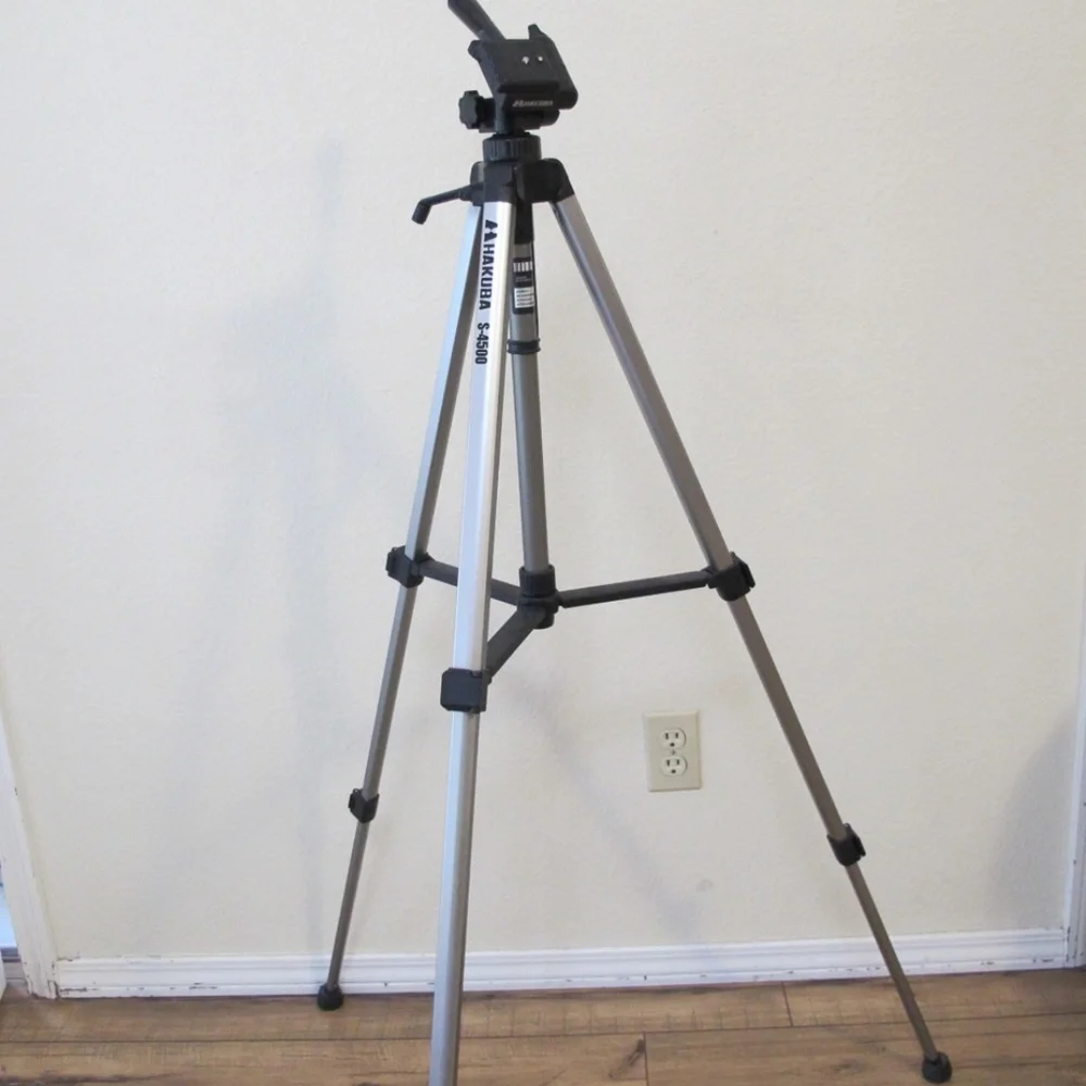 Hakuba S-4500 3-Section Tripod Strong Stable